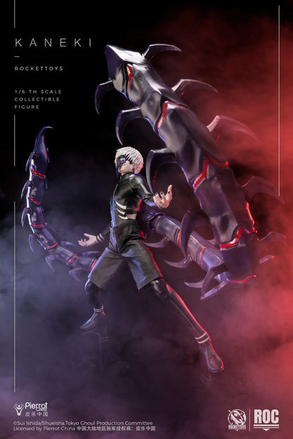 Preventa Figura KANEKI (Battle Suit Version) - Tokyo Ghoul marca Rocket Toys ROC-025 escala 1/6