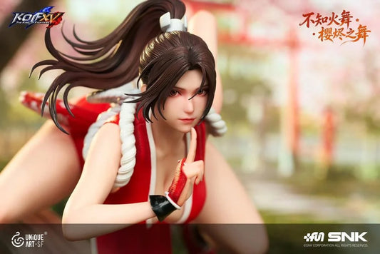 Preventa Estatua Mai Shiranui (Dance of Sakura Embers) (Regular Version + Bono) - The King of Fighters XV marca Unique Art Studio escala 1/6
