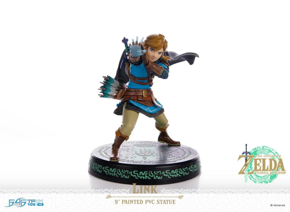 Pedido Estatua LINK - The Legend of Zelda: Tears of the Kingdom marca First 4 Figures (23 cm)