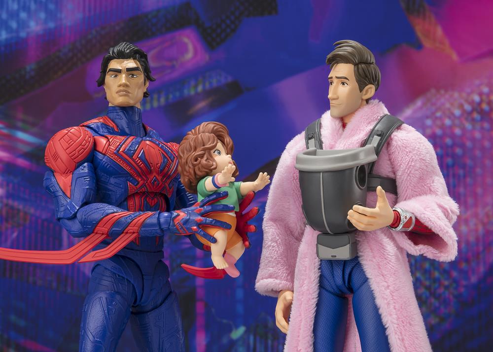 Preventa Figura Peter B. Parker & Mayday - Spider-Man: Across the Spider-Verse - S.H.Figuarts marca Bandai Spirits escala pequeña 1/12