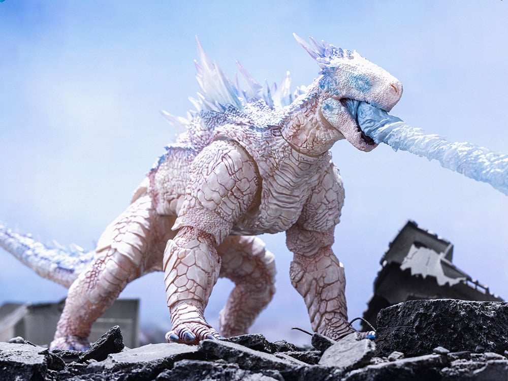 Preventa Figura Shimo (Frost Bite Blast version) - Godzilla x Kong: The New Empire - Exquisite Basic marca HIYA EBG0189 (17 cm)