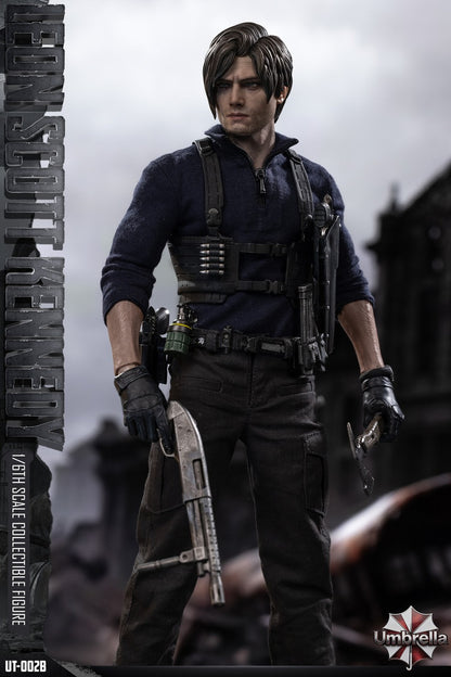 Preventa Figura Agent Leon (Sculpted Hair Version) marca Umbrella UT-002B escala 1/6