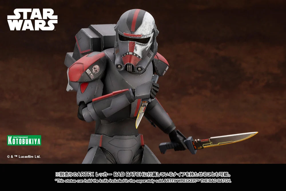 Pedido Estatua Hunter - Star Wars: The Bad Batch - ArtFX marca Kotobukiya escala 1/7