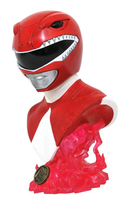 Pedido Busto Red Ranger (Edición limitada) (Polipiedra) - Mighty Morphin Power Rangers Legends in 3D marca Diamond Select Toys escala 1/2