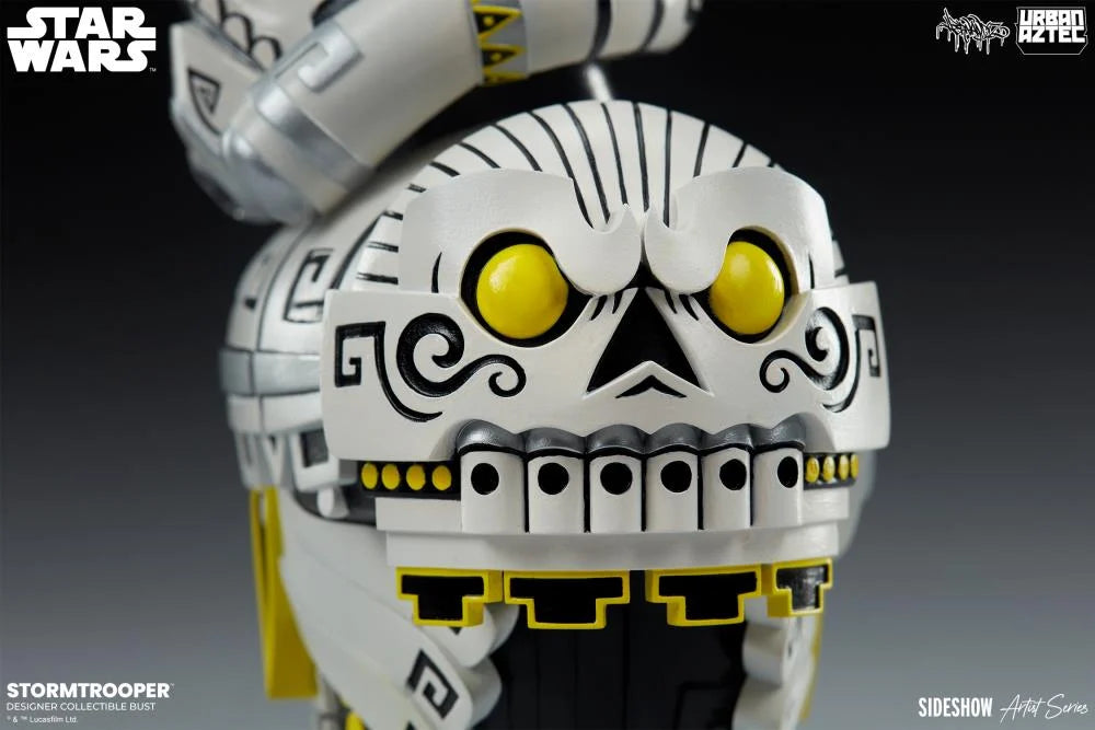 Preventa Busto de Stormtrooper - Star Wars - Coleccionable de Diseñador Urban Aztec marca Sideshow Collectibles