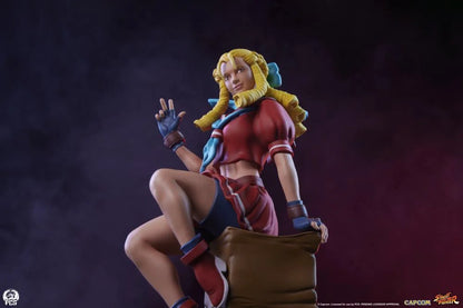 Preventa Set Estatuas Karin y E. Honda - Street Jam - Street Fighter marca PCS Collectibles escala 1/10