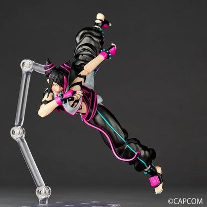 Pedido Figura Juri - Street Fighter 6 - Amazing Yamaguchi Revoltech marca Kaiyodo NR065 escala 1/12