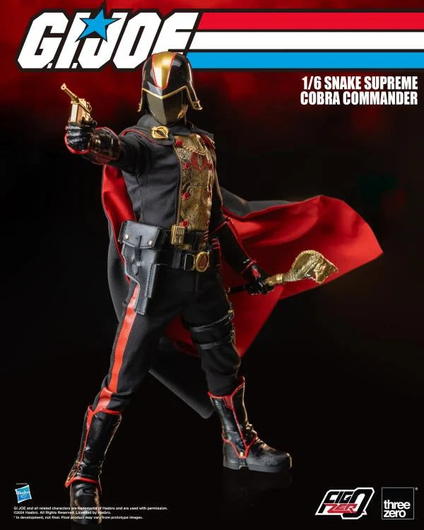 Pedido Figura Snake Supreme Cobra Commander - G.I.Joe FigZero marca Threezero 3Z0737 escala 1/6