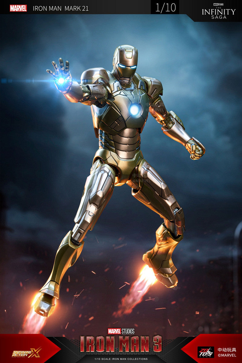 Pedido Figura Iron Man 3 Mark 21 marca ZD Toys escala 1/10 (18 cm)