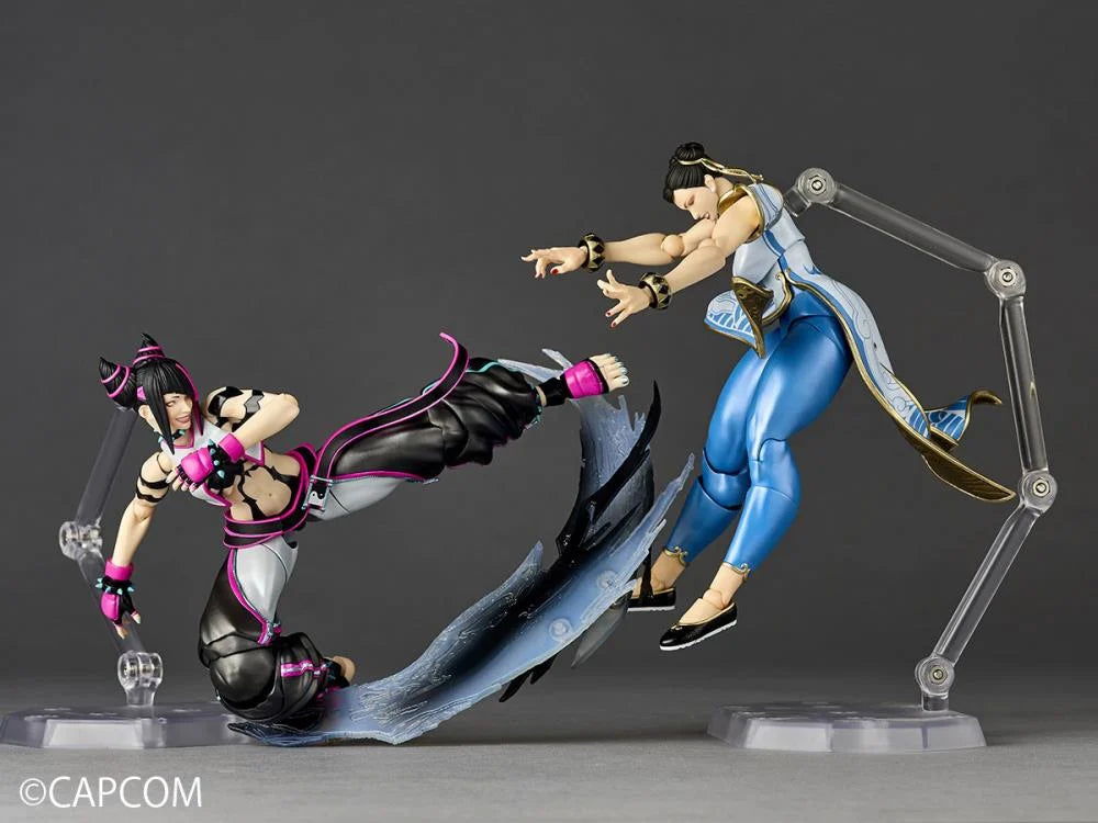 Pedido Figura Juri - Street Fighter 6 - Amazing Yamaguchi Revoltech marca Kaiyodo NR065 escala 1/12