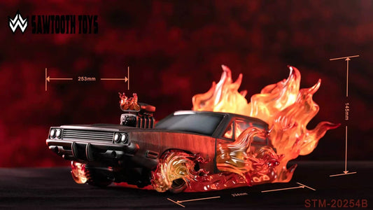 Preventa Diorama Flame Battle Vehicle Base marca Sawtooth STM-20254B escala 1/12