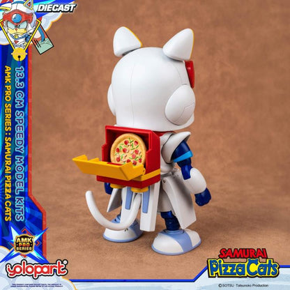 Preventa Figura Speedy (set doble) (Diecast)- Samurai Pizza Cats - AMK PRO Series - Model Kit marca Yolopark