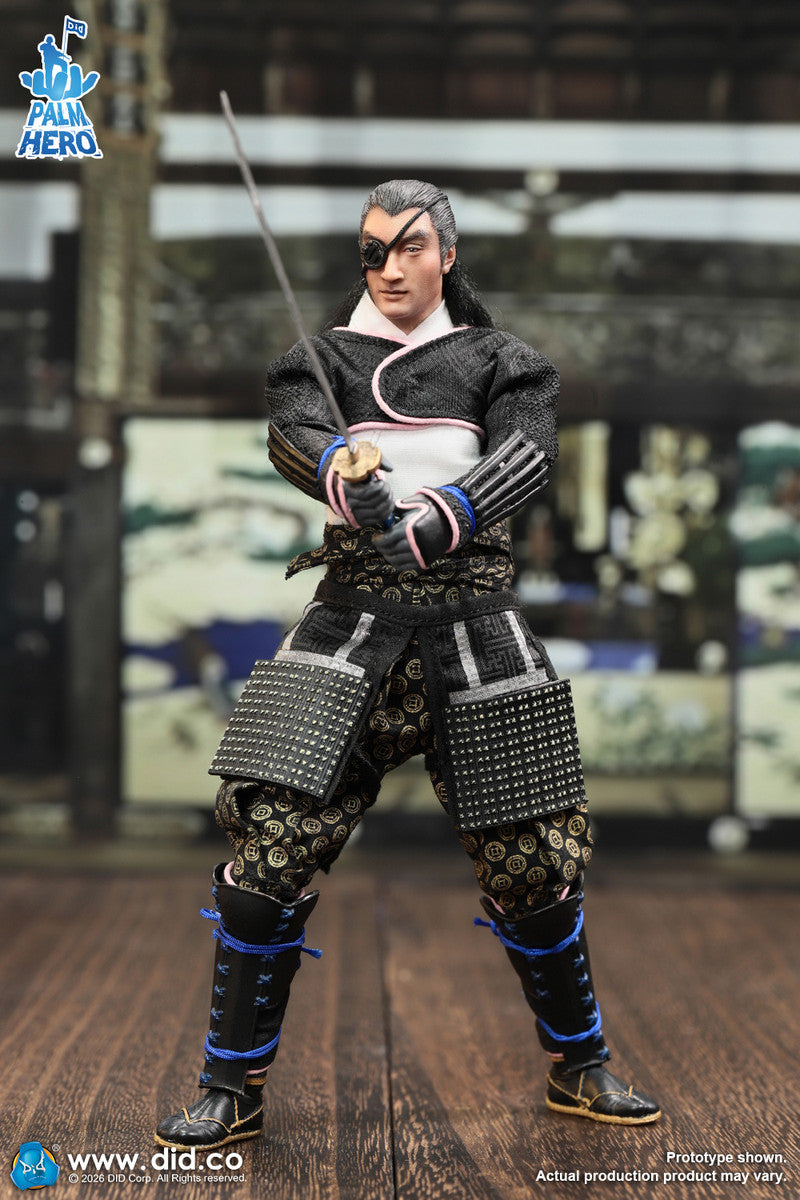 Pedido Figura Date Masamune - Palm Hero Japan Samurai Series 4 marca DID XJ80030 escala 1/12