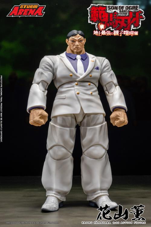 Preventa Figura Kaoru Hanayama (Storm Arena) - Baki Hanma: Son of Ogre marca Storm Collectibles escala 1/12