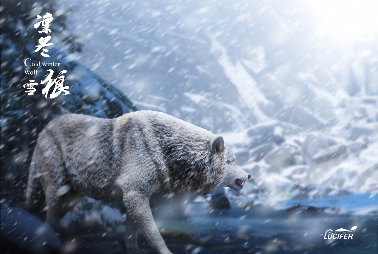 Pedido Figura Snow Lone Wolf - Cold Winter Wolf marca Lucifer LXF2208B escala 1/6