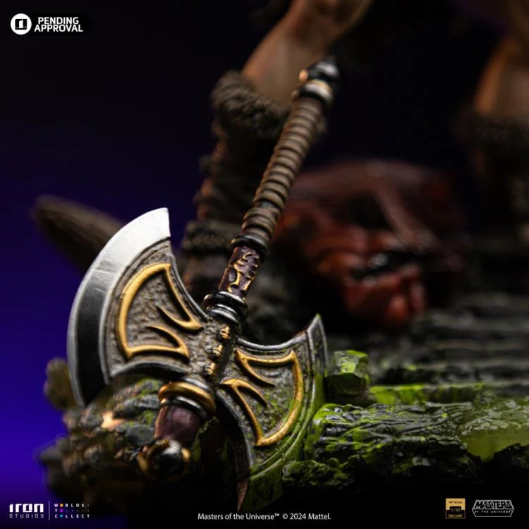 Preventa Estatua He-Man Unleashed - Masters of the Universe - Limited Edition marca Iron Studios escala de arte 1/10