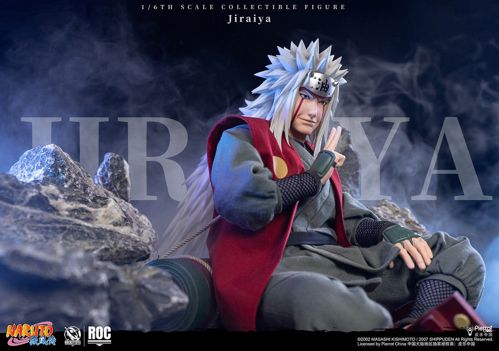Preventa Figura Jiraiya (Deluxe version) - Naruto Shippuden marca Rocket Toys ROC-020 escala 1/6
