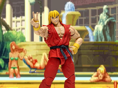 Preventa Figura KEN (Storm Arena) - Street Fighter Alpha 3 marca Storm Collectibles SFSA01 escala pequeña 1/12