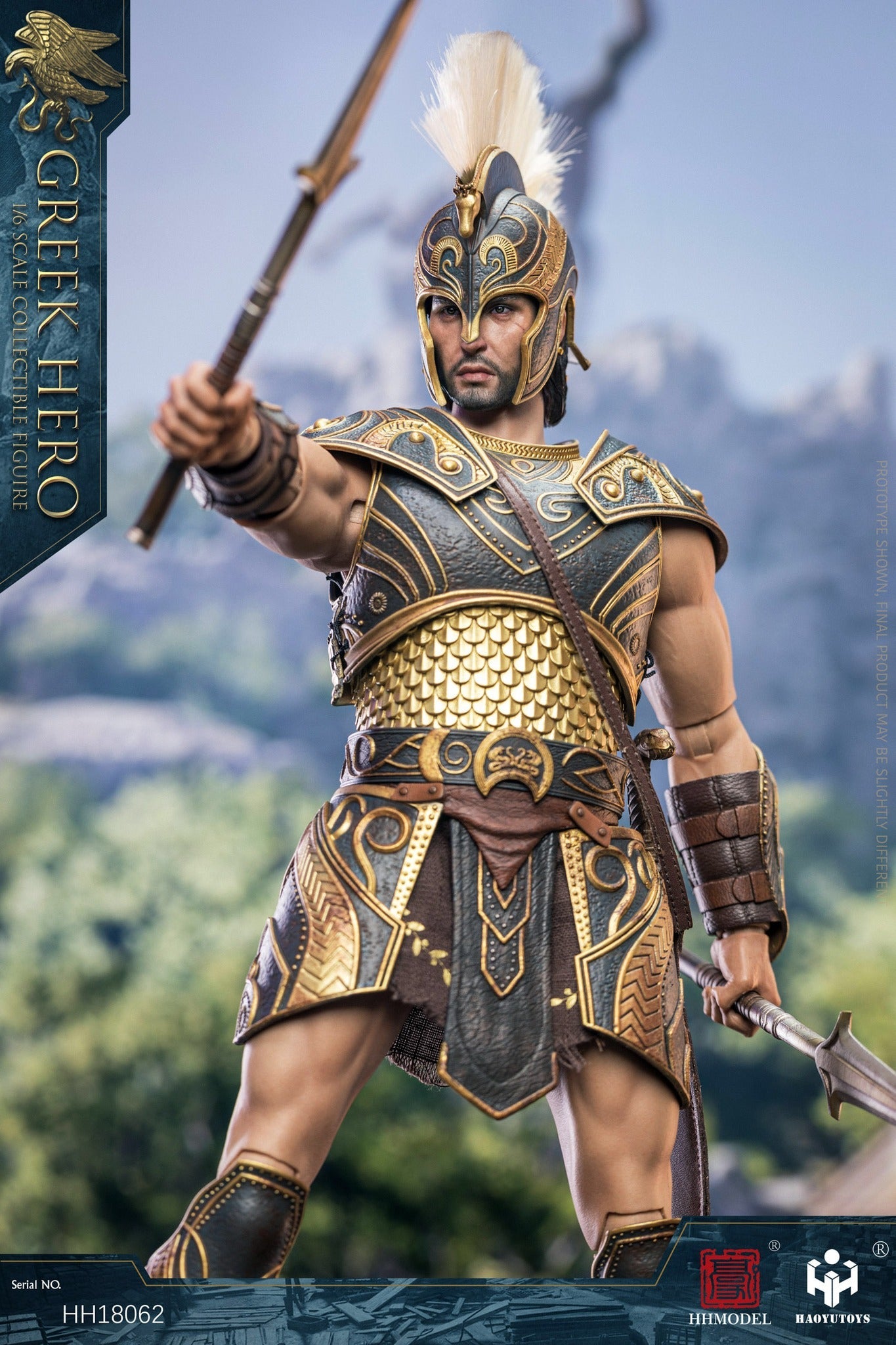 Pedido Figura Greek Hero marca HaoyuToys HH18062 escala 1/6