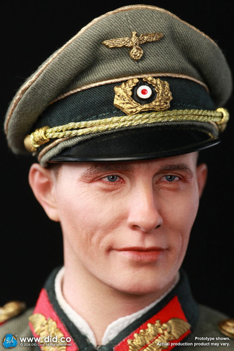 Preventa Figura Officer Otto Remer - WWII German Wehrmacht marca DID D80194 escala 1/6