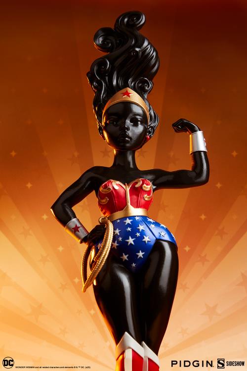 Preventa Estatua Wonder Woman (Ebony version) (Edición Limitada) (Resina) - DC Comics x Pidgin marca Sideshow Collectibles escala 1/6