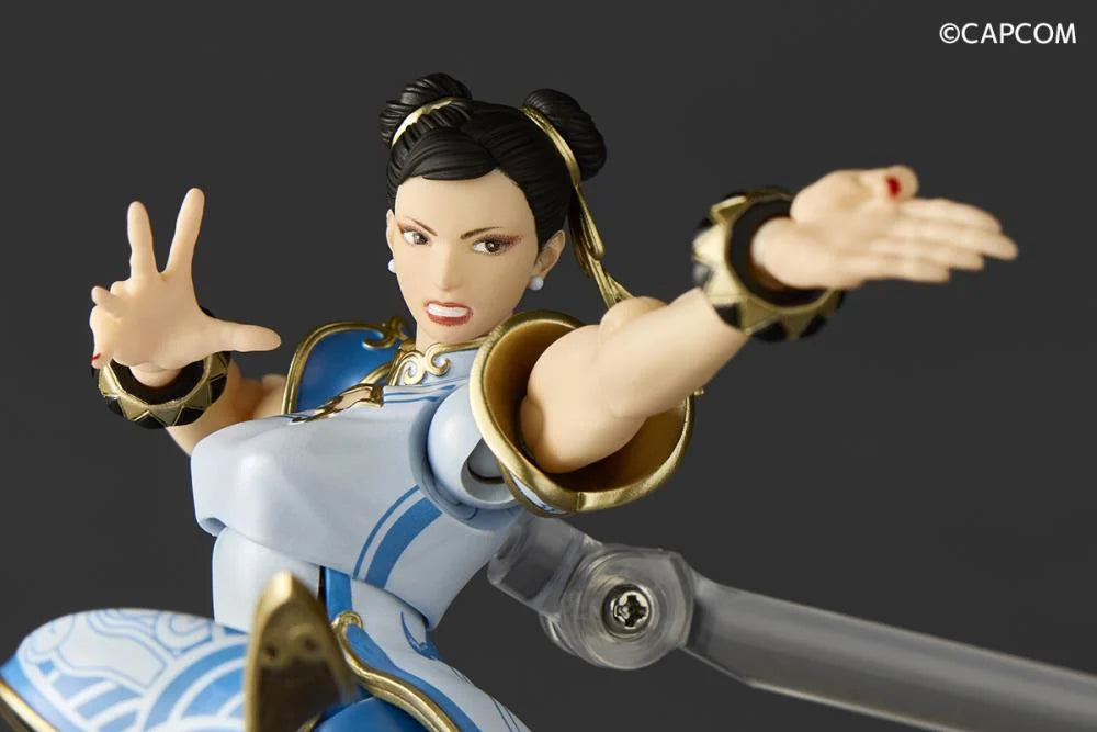 Pedido Figura Chun-Li - Street Fighter 6 - Amazing Yamaguchi Revoltech marca Kaiyodo NR063 escala 1/12