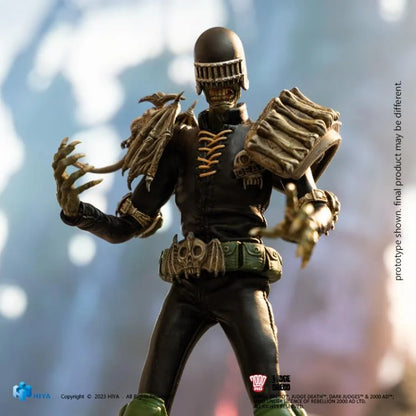 Preventa Figura Judge Death - 2000 AD Exquisite Super Series marca HIYA ESJ0054 escala 1/12