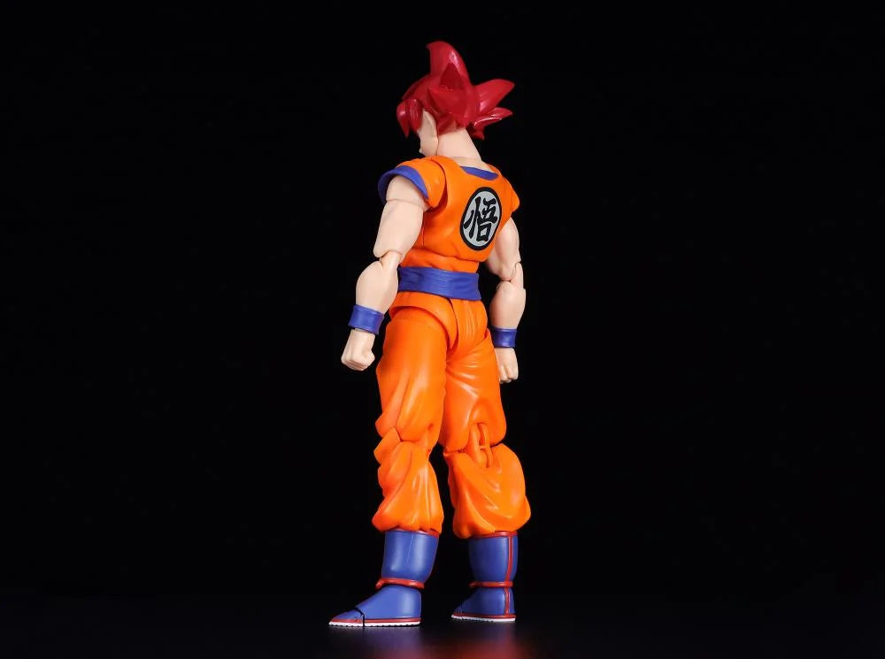 Preventa Figura Super Saiyan God Goku (Saiyan God of Virtue) - Dragon Ball Super - S.H.Figuarts marca Bandai Spirits escala pequeña 1/12