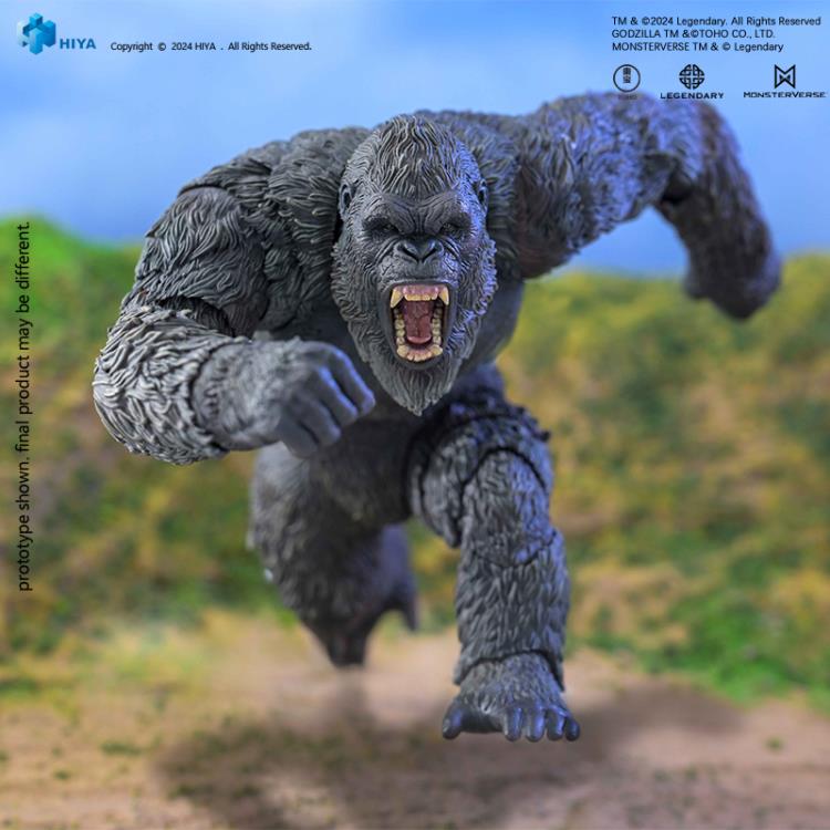 Preventa Figura Kong (Exclusiva PX Previews) - Godzilla x Kong: The New Empire - Exquisite Basic marca HIYA EBG0414 (16 cm)