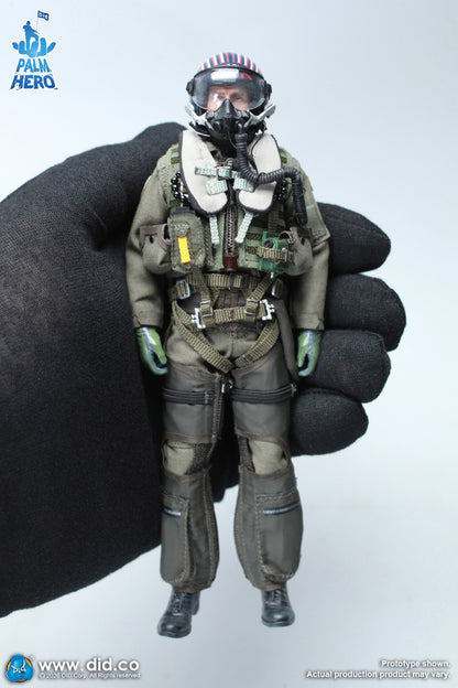 Pedido Figura Captain Mitchell - US Navy 18E Pilot marca DID XM80031 escala 1/12