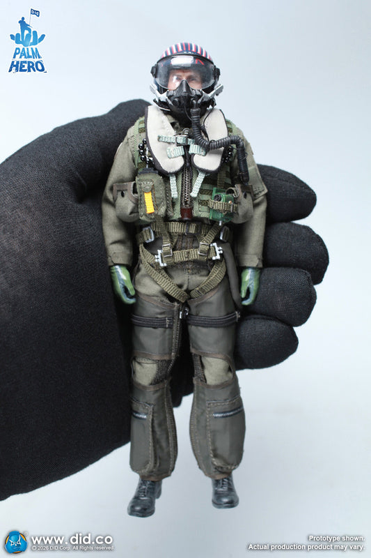 Pedido Figura Captain Mitchell - US Navy 18E Pilot marca DID XM80031 escala 1/12