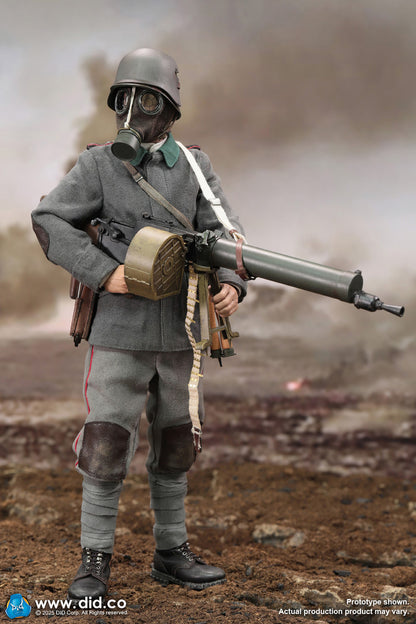 Preventa Figura Arthur - WWI German MG08 Machine Gunner marca DID D11015 escala 1/6