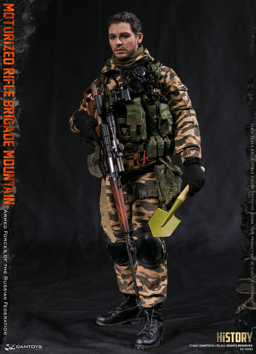 Pedido Figura Motorized Rifle Brigade Mountain - Armed Forces of the Russian Federation marca Damtoys 78083 escala 1/6 (BACK ORDER)