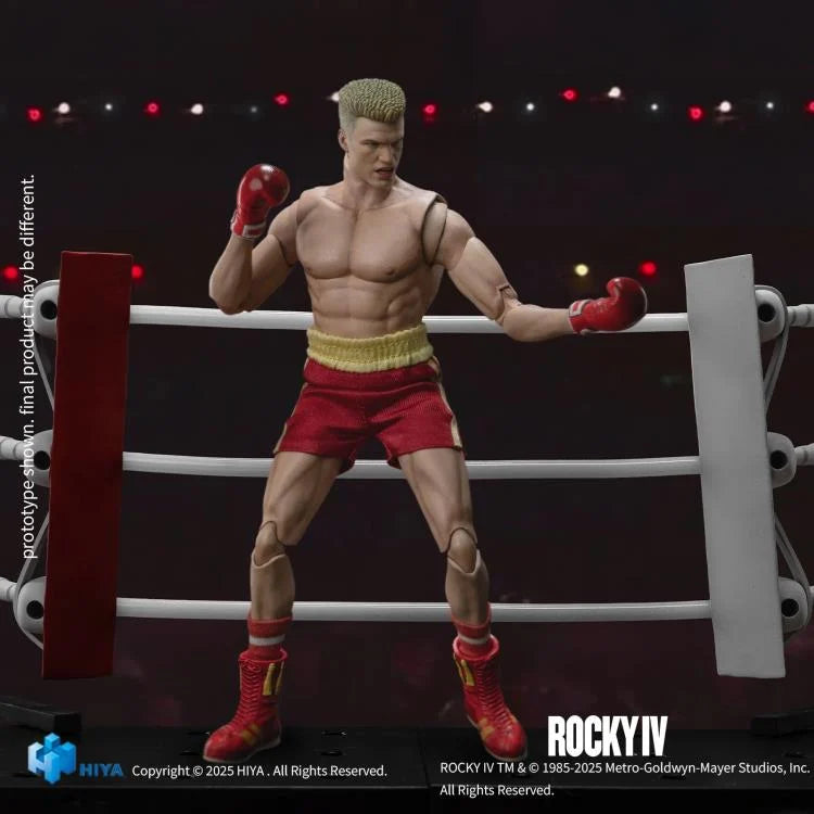 Preventa Figura Ivan Drago - Rocky IV - Exquisite Super Series marca HIYA ESR0227 escala 1/12