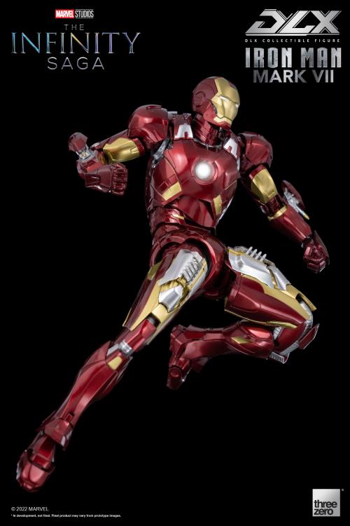 Pedido Figura DLX Iron Man Mark 7 - Avengers Infinity Saga marca Threezero 3Z0255 escala pequeña 1/12
