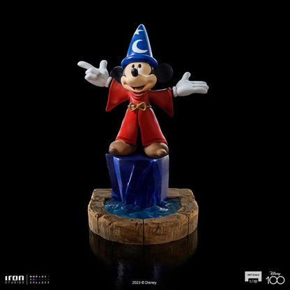 Preventa Estatua Mickey - Fantasia (Disney 100th Anniversary) - Limited Edition marca Iron Studios escala de arte 1/10