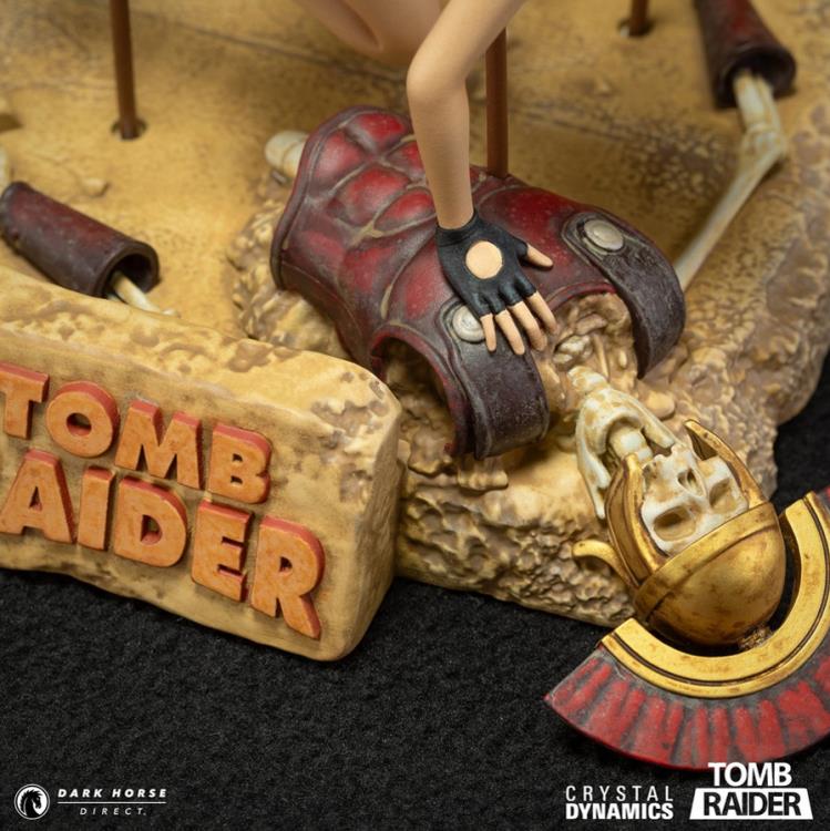 Pedido Estatua Lara Croft (Classic Era)- Tomb Raider marca Dark Horse escala (16.5 cm)