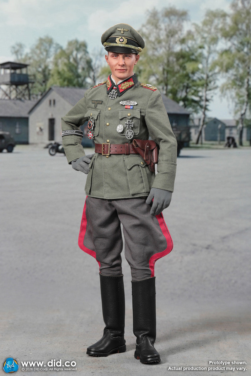 Preventa Figura Officer Otto Remer - WWII German Wehrmacht marca DID D80194 escala 1/6