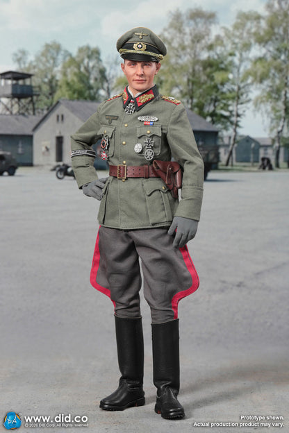 Preventa Figura Officer Otto Remer - WWII German Wehrmacht marca DID D80194 escala 1/6