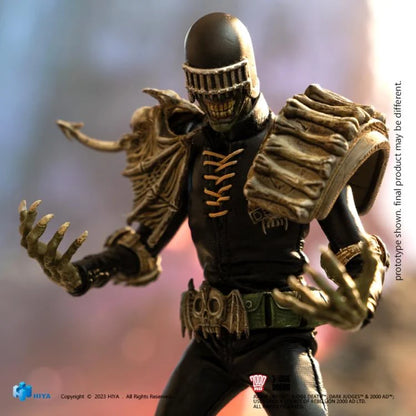 Preventa Figura Judge Death - 2000 AD Exquisite Super Series marca HIYA ESJ0054 escala 1/12