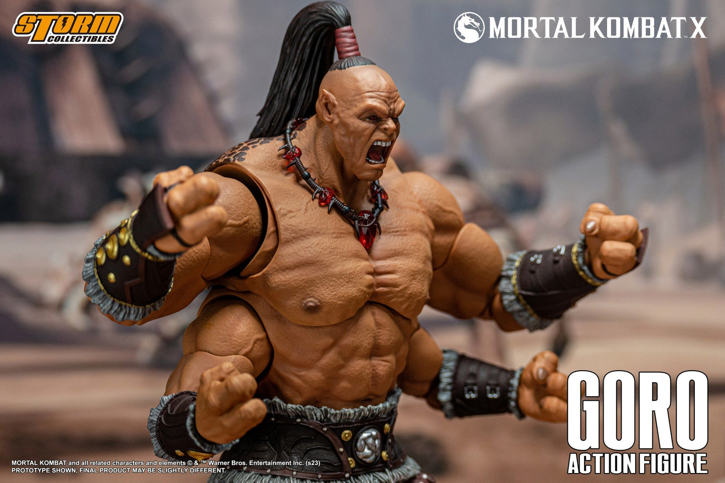 Pedido Figura Goro - Mortal Kombat X marca Storm Collectibles escala 1/12