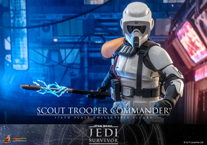 Pedido Figura Scout Trooper Commander - Star Wars Jedi Survivor marca Hot Toys VGM53 escala 1/6