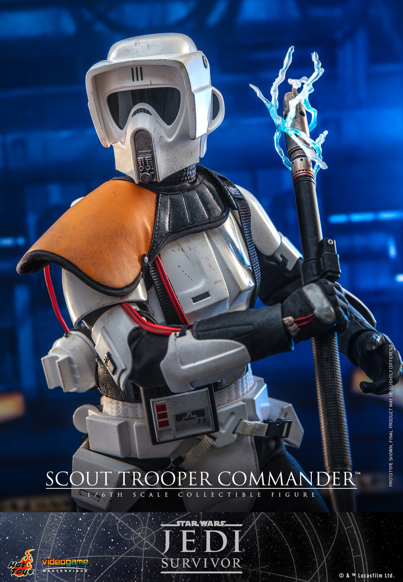 Pedido Figura Scout Trooper Commander - Star Wars Jedi Survivor marca Hot Toys VGM53 escala 1/6