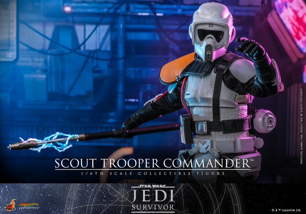 Preventa Figura Scout Trooper Commander - Star Wars Jedi Survivor marca Hot Toys VGM53 escala 1/6