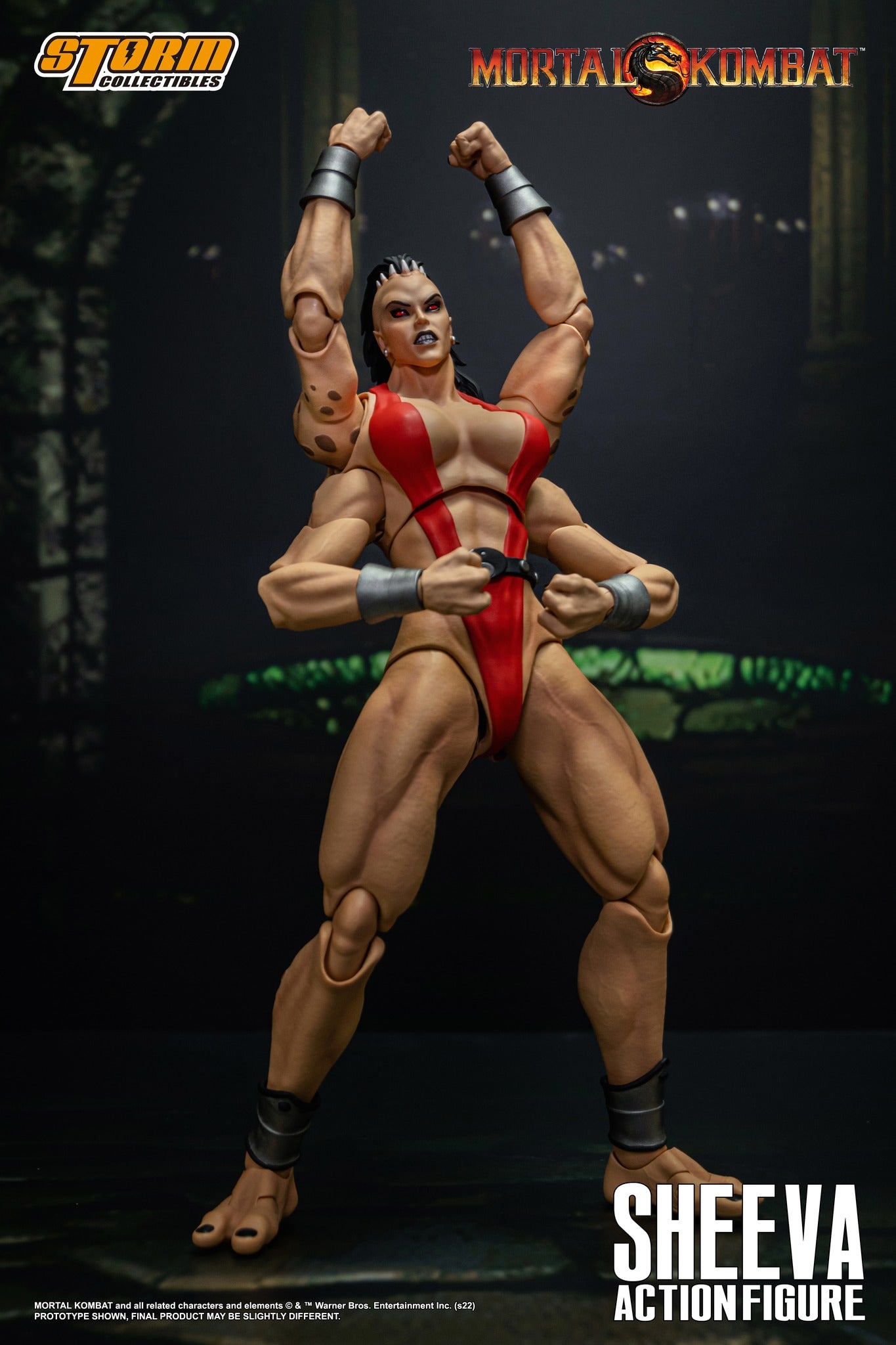 Preventa Figura Sheeva - Mortal Kombat marca Storm Collectibles escala 1/12