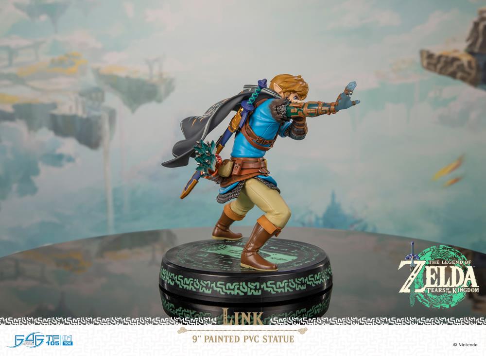 Pedido Estatua LINK - The Legend of Zelda: Tears of the Kingdom marca First 4 Figures (23 cm)