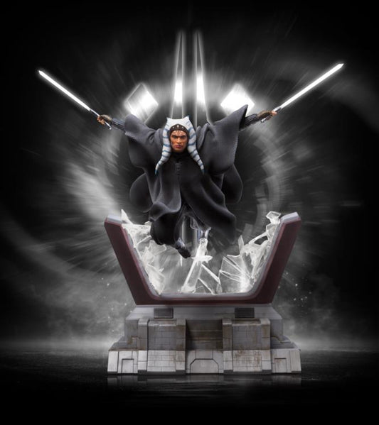 Preventa Estatua Ahsoka Tano (Deluxe) - Star Wars: Ahsoka - Limited Edition marca Iron Studios escala de arte 1/10