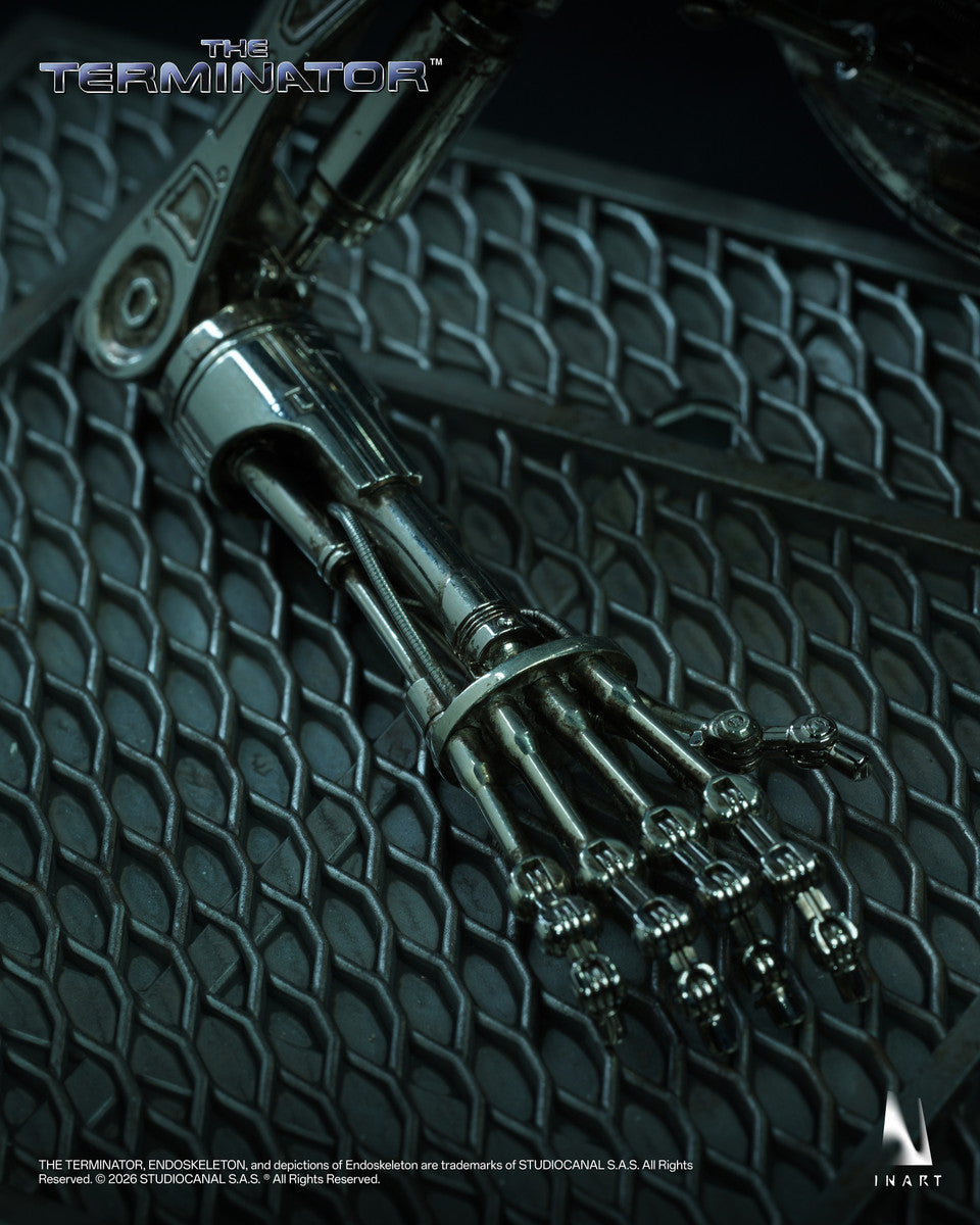 Preventa Figura T-800 Endoskeleton - The Terminator marca INART A036 Queen Studio escala 1/6