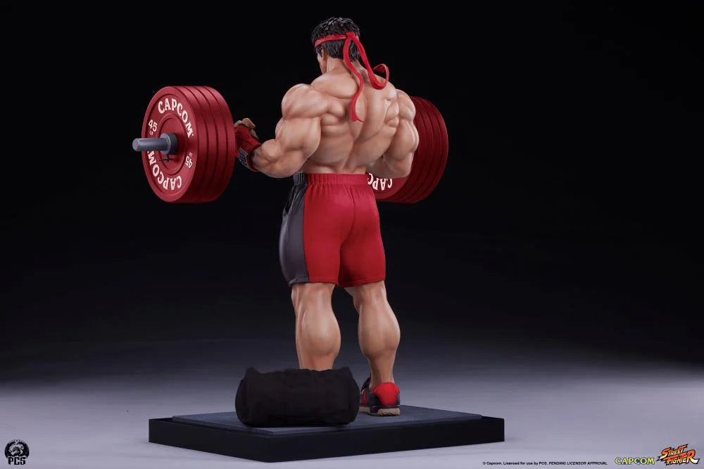 Preventa Estatua Ryu (Powerlifting Classic version) - Street Fighter Premier Series marca PCS Collectibles escala 1/4