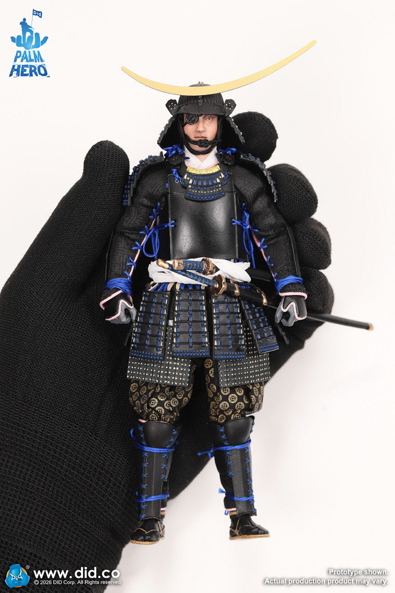Pedido Figura Date Masamune - Palm Hero Japan Samurai Series 4 marca DID XJ80030 escala 1/12